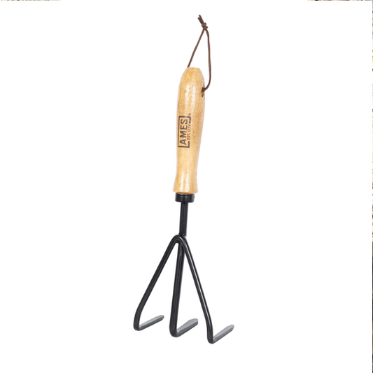 Hand 3 Prong Cultivator - Carbon Steel